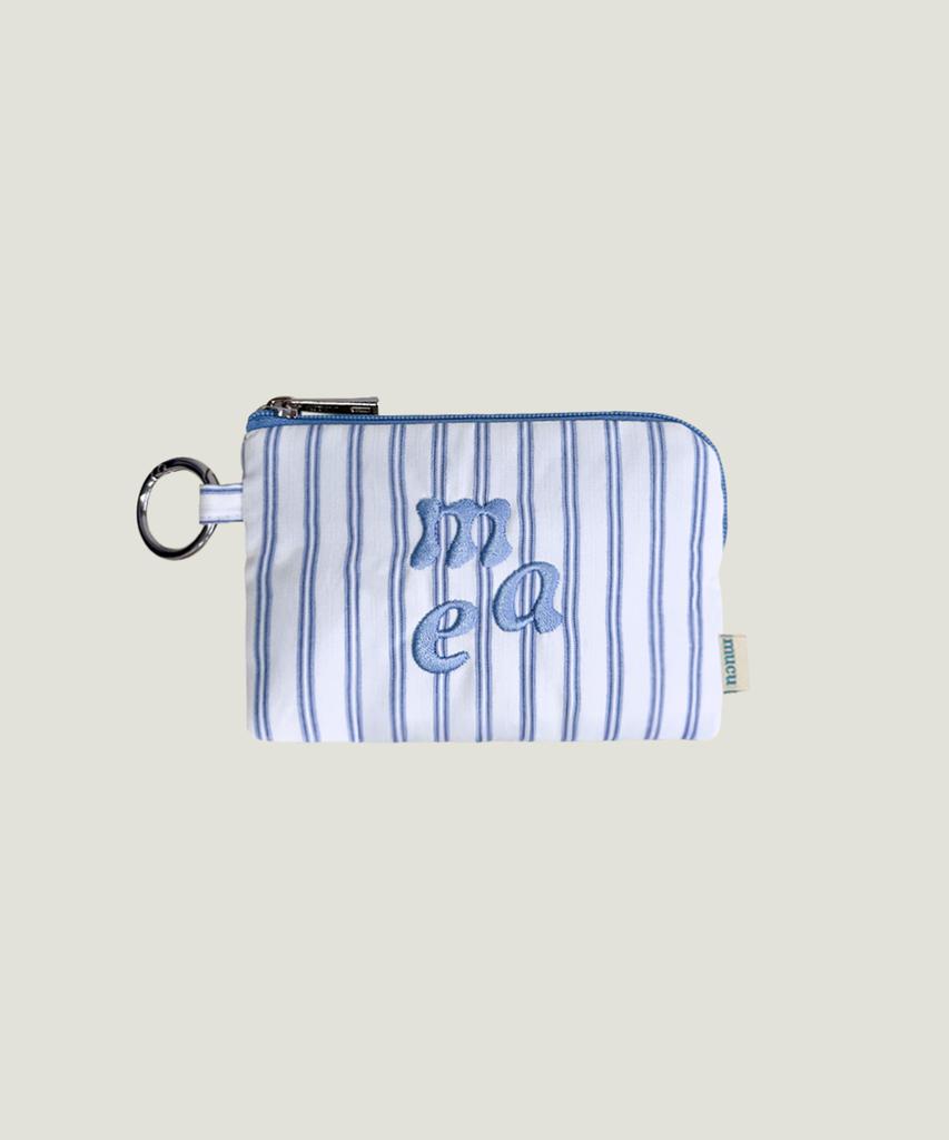 Mucu And Ebony Pier Pouch Keyring _ Ivory