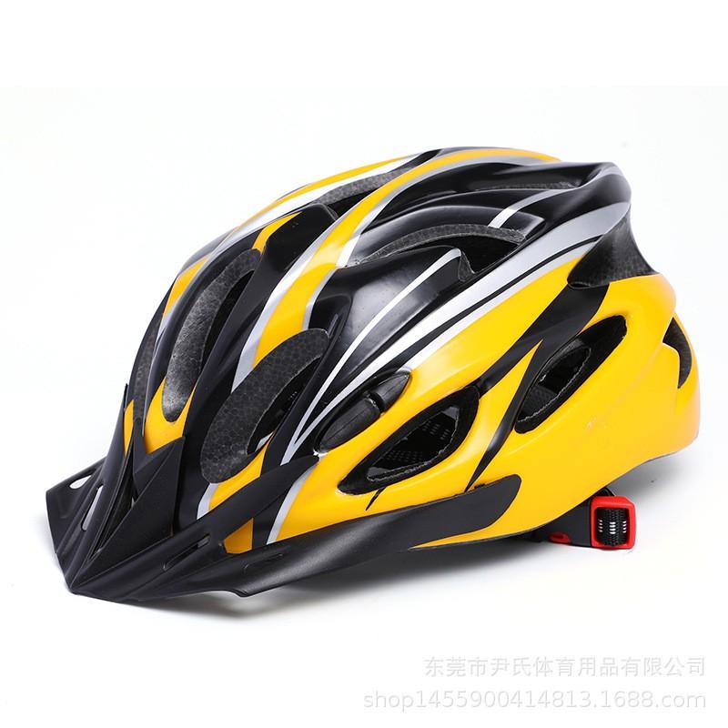 Ultra-Lightweight Integrated Cycling Helmet Road Mountain Bikes Unisex Adult Ventilated Half