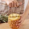 Pineapple Peeler Corer Cutter Tool Stainless Steel Fruit Slicer Lightweight Kitchen Gadget for Home Picnics Parties Travel