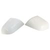 Pearl White Rear View Side Mirror Cover Skull Caps Pair For Tesla Model 3