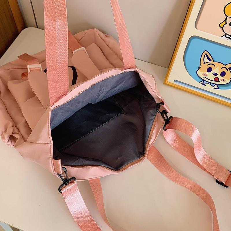 Студенческая сумка для канцелярских принадлежностей большой вместимости, портативная сумка для хранения, новая сумка, сумка через плечо, сумка-мессенджер.