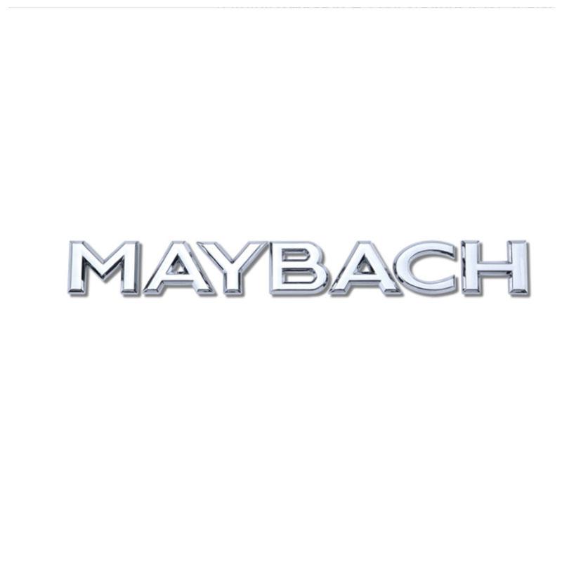 Наклейки с буквами MAYBACH для автомобиля Mercedes Benz MAYBACH S400L S580 GLS600, модификация, большой логотип на задний багажник, маленький размер AY1, автомобильные аксессуары