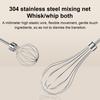 Electric Handheld Egg Whisk Mixer 3-Speed Control Rechargeable Cordless Hand Mixer Portable Mini Whisk for Cooking