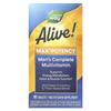 Alive!® Max 3 Efficacy, Complete Multivitamin for Men, 90 Tablets