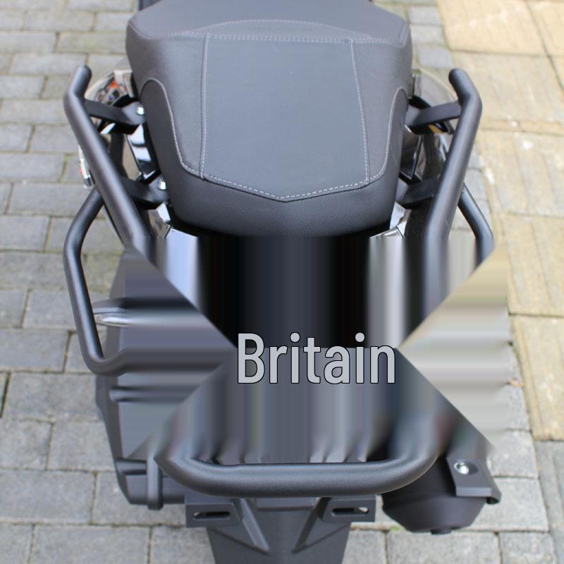 Zongshen Cyclone RT1 Modified Rear Rack and Tail Wing Trunk Bracket