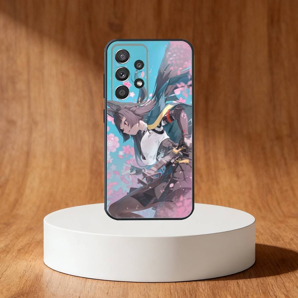 Чехол для телефона Zenless Zone Zero Miyabi Hoshimi Для Samsung S25, S24, S21, S22, S23, S30, Ultra, S20, Plus, Fe, Note, 10, 9, 5G Черный