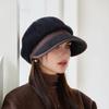 Women's Winter Beret Hat Thick Warm Non-Stretchy Beanie with Elegant Octagonal Shape Winter Hat Classic Design Cozy Stylish Headwear