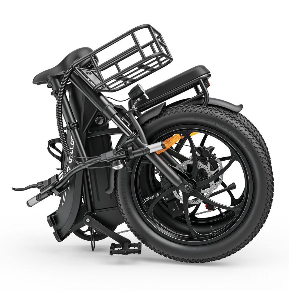 Allgobike AC20 Electric Bicycle 250W Motor 20" Tire Urban Commuter Electric Bike 48V 20Ah LED Display Max Range 60Km 7 Speed Max Load 120Kg
