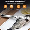 Stainless Steel Fish Scale Scraper 25x6cm Practical Kitchen Tool Corrosion Resistant Fish Descaler Efficient Scaling Kitchen Essential