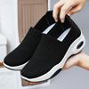 Women's Shoes Summer One-pedal Large-size Single Shoes Flat-soled Casual Sports Shoes Women's Breathable Mesh Shoes