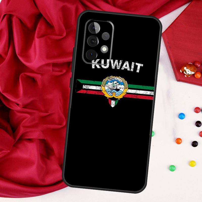 Флаг Кувейта Чехол для Samsung Galaxy A15 A55 A53 A33 A35 A22 A32 A52 A54 A34 A14 A56 A36 A26 A16 A05 A06