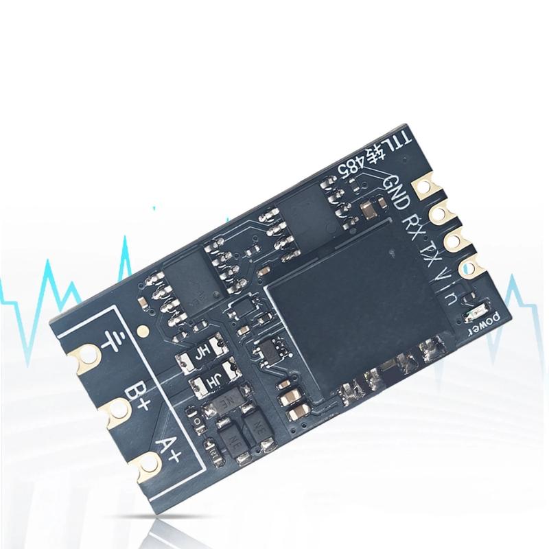 Изолированный модуль-преобразователь TTL в RS485 3,3 В/5 В Автоматическое переключение направления Высокоскоростной 2 Мбит/с Для последовательной связи Uart