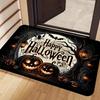 Halloween Horror Pattern Doormat Anti-Slip and Noise-Reducing Entrance Hallway Mat Bedside Rug for Bedroom Home Decor