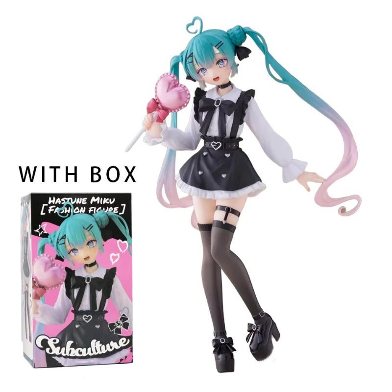Sexy Girl Hatsune Miku Anime Figure Fashion Subclture Miku Action Figure Christmas Gift PVC Collection Model Doll Toys