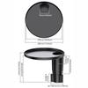 Multifunctional Car Dining Table Vehicle Cup Holder Side Table  Travel Food Tray for Car