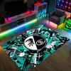 SC Freiburg FC Design Crystal Velvet Carpet Cozy Non?Slip Printed Rug For Bedroom Living Room Entrance