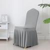 1 шт. чехол для сиденья, чехол для стула, свадебные принадлежности, эластичный, эластичный, съемный, моющийся, декор для вечеринки
