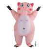 Inflatable Costume Pink Pig Blow Up Halloween Cosplay Dress Jumpsuit Costume For Adults
