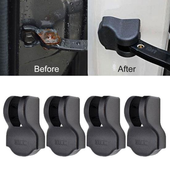 4 шт., защитный чехол для двери автомобиля, ограничитель пряжки, чехол для Nissan Sylphy