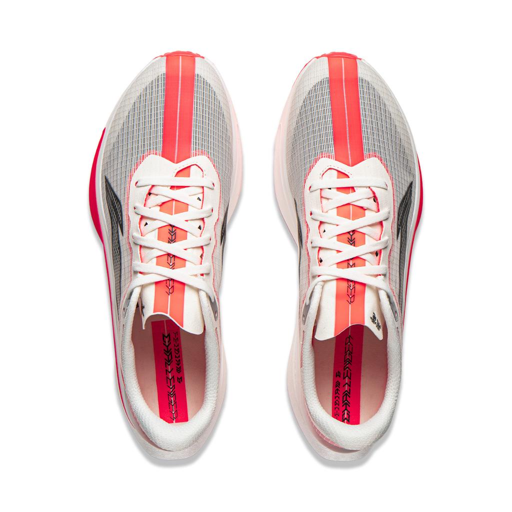 Li Ning Feidian 6 Challenger Низкие Кроссовки для Бега с Карбоновой Пластиной Повседневные Мужские Шампанское Белый ARMW003-9