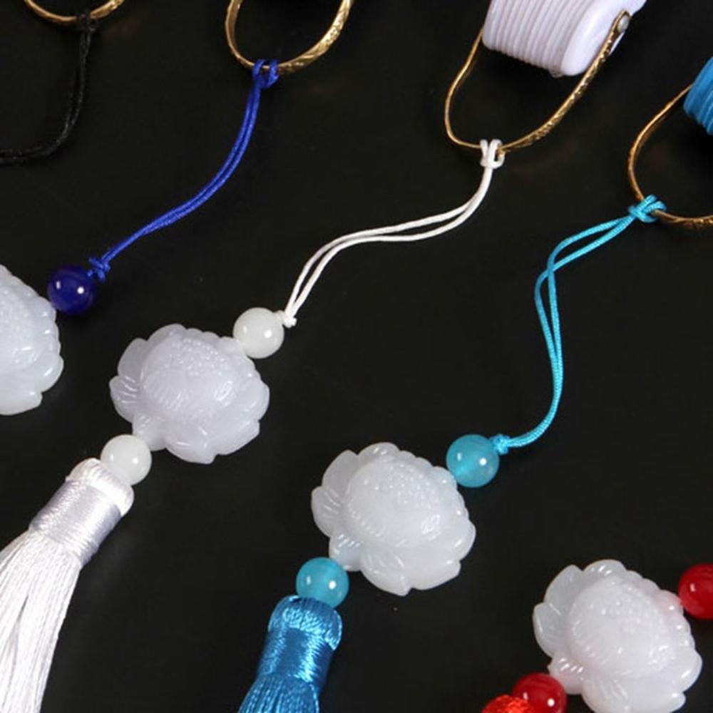 For Lolita Handmade with Pendant Dance Hand Fan Party Decor Feather Folding Fan Wedding Gift