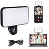 Portable Mini Selfie Fill Light Rechargeable 3 Modes Adjustable Brightness Clip On For Mobile Phone Computer Fill Light