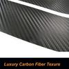 2x 2.15M 3D Текстура Углеродного Волокна Наклейка Полоса на Боковую Юбку для BMW 3 4 5 Серии F30 F31 F32 F33 F36 E60 E61