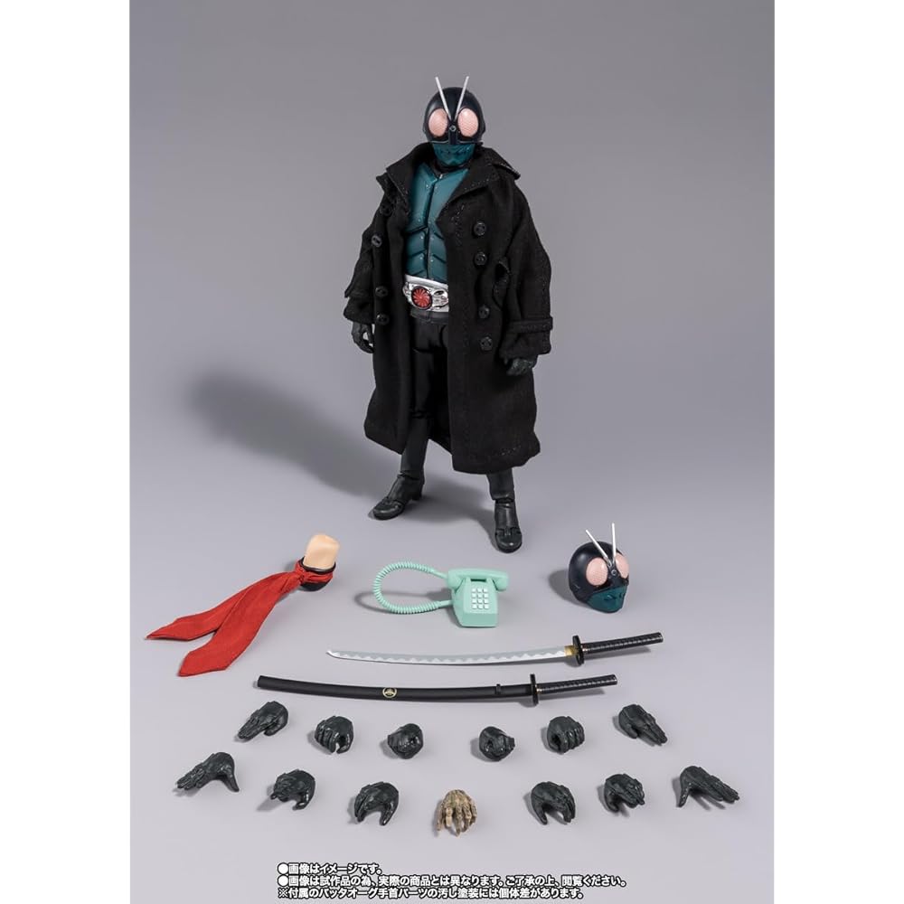 S.H.Figuarts Камен Райдер Шин Фигурка с шарнирными соединениями и детализированным дизайном Фигурка действия