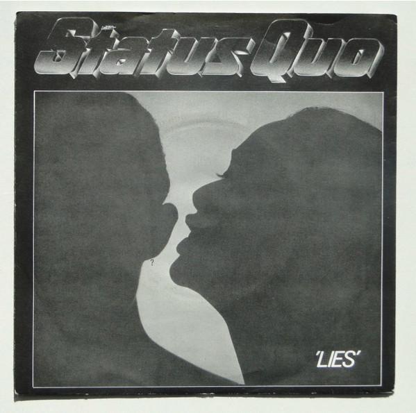 7-дюймовая пластинка STATUS QUO Lies 6000577 Vertigo 1980 UK Rock Б/у