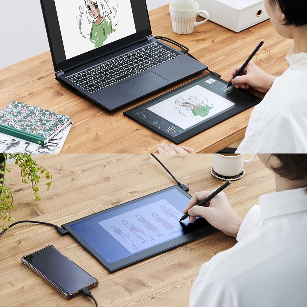 Планшет Wacom Wacom Organic EL Pen Wacom Movink 13 Full HD 13,3 дюйма DTH135K0C