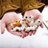 1 шт. Подставка для палочек для еды Домашнее украшение Керамическая Креативная Ложка Отель Подушка для палочек для еды Держатель для вилок Форма кошки