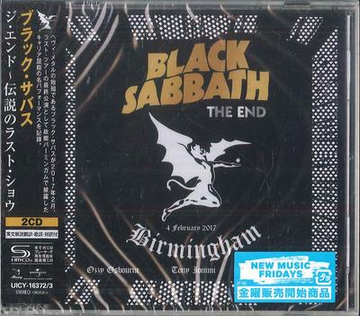 CD BLACK SABBATH Конец 4 февраля 2017 Бирмингем UICY16372 UNIVERSAL MUSIC 2025 Япония Оби Метал