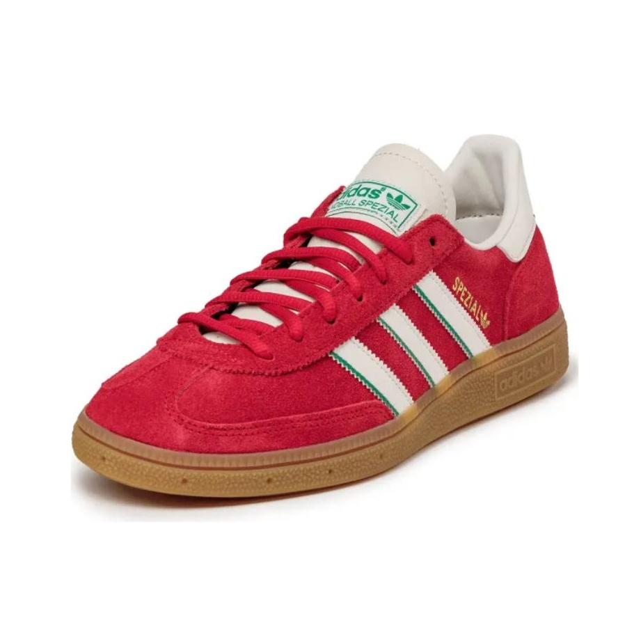 adidas Кроссовки Handball Spezial Scarlet Collegiate Green Unisex Red Cloud-White IF9531