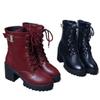 2022 Spring And Autumn Women'S Leather Boots High-End Fashion Snow Boots Non-Slip Wear-Resistant Bottoming Boots Women