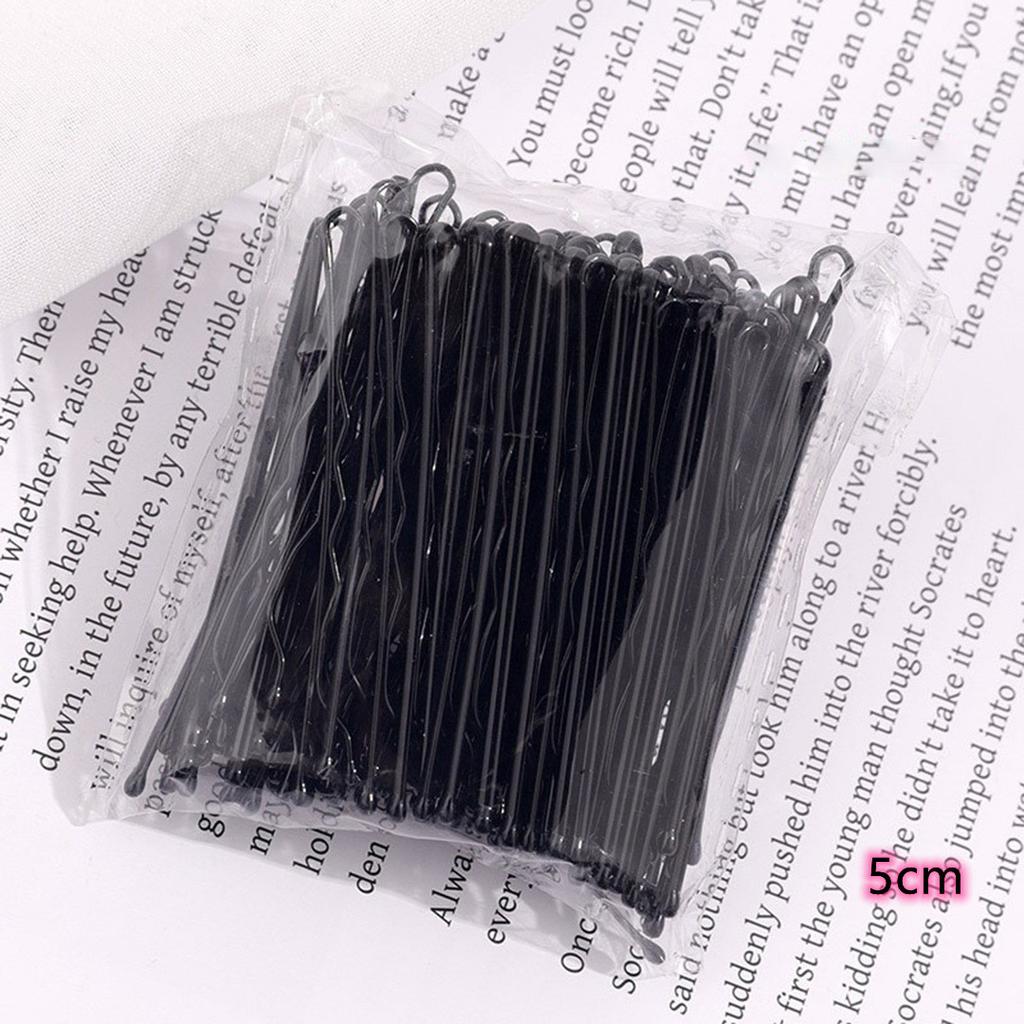 10-100pcs/set Korean Multifunctional Hair Accessories Multicolor One-word Clip Metal Hairpin Girl Hair Accessories