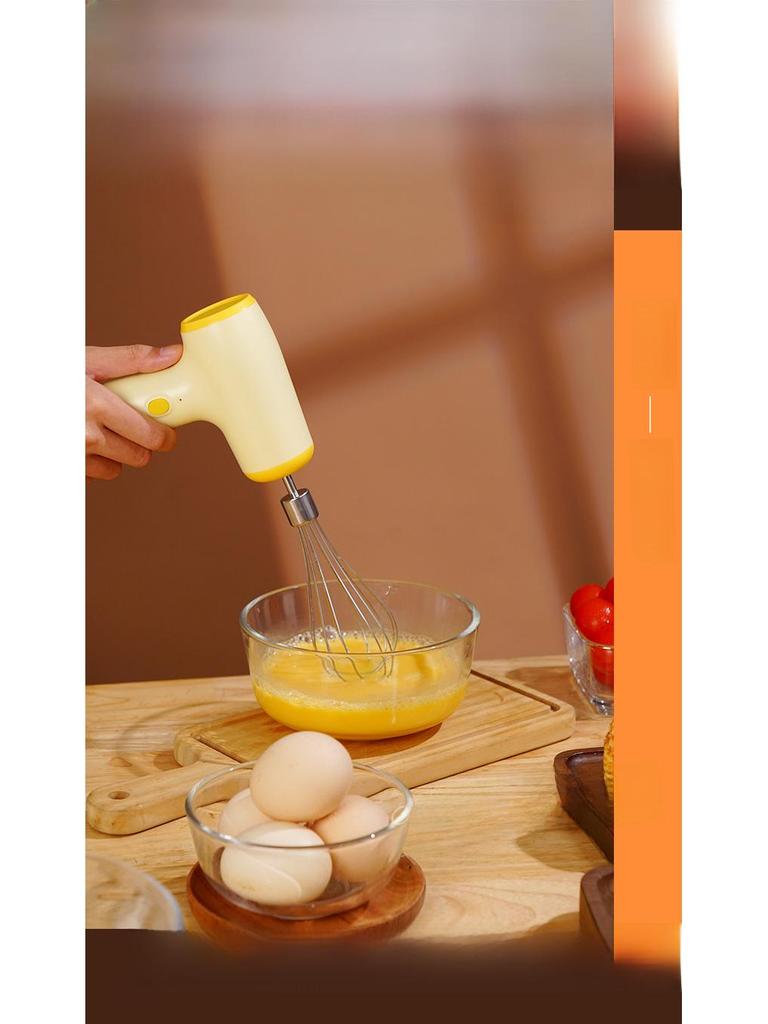 Мини портативный беспроводной электрический венчик для взбивания яиц: Автоматический венчик для взбивания сливок для выпечки