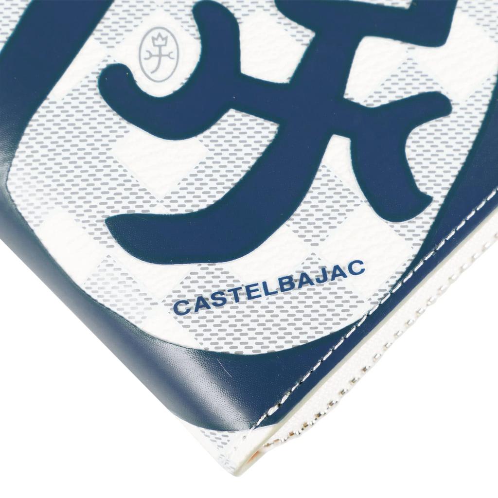 Clar Accessory Long Wallet Round Zipper Specification 66623 White [Castelbajac]