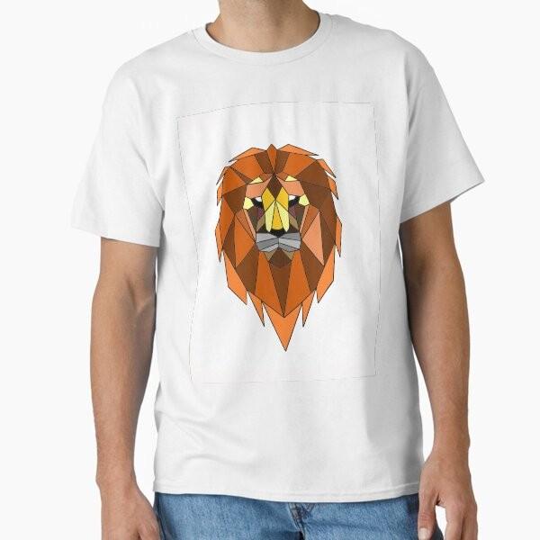 Футболка The Lion Art Classic Футболка Сделано в США Размеры S-2XL