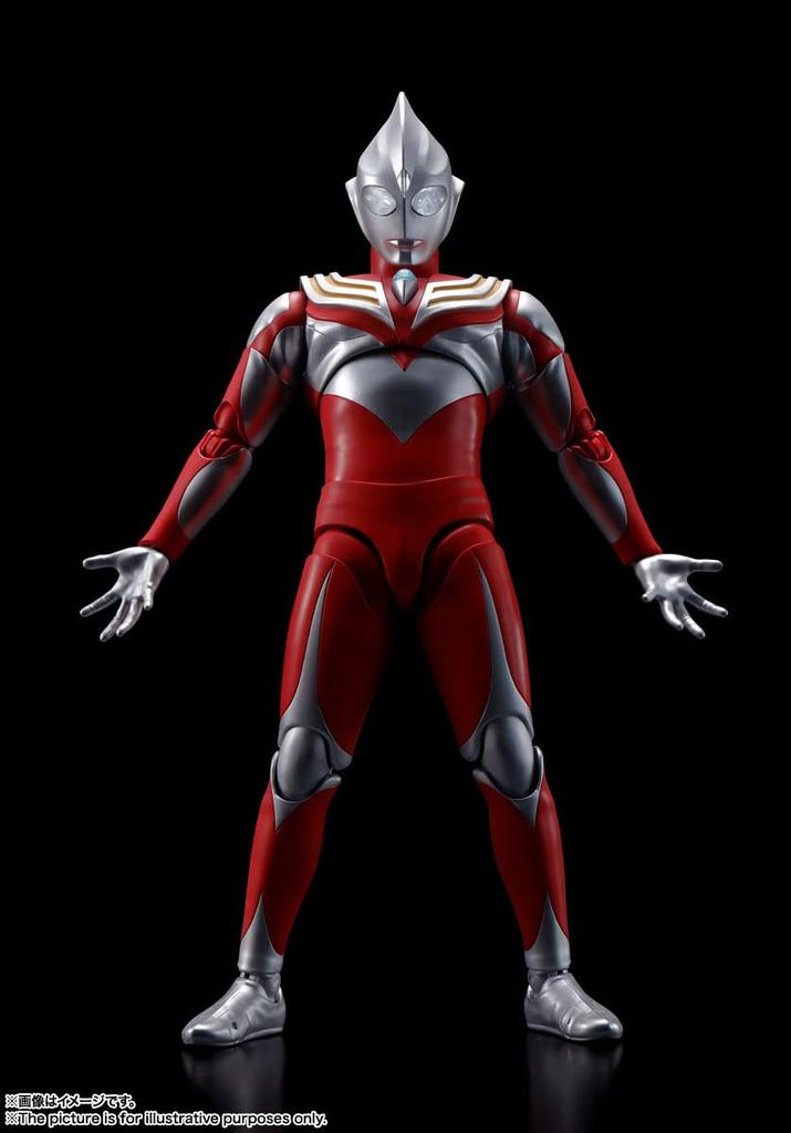 TAMASHII NATIONS Ультрамен Tiga Power Type 150 мм окрашенная подвижная фигурка SHFiguarts (Синкэцу Сэйхо) приблизительно. ПВХ, АБС и ТПЭ