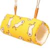 Star Pattern Hanging Parrot Cotton Nest Plush Warm Hamster Sleep House Pet Hideout Tunnel  Birds