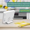 Upgrade Xiaomi Youpin Digital LCD Indoor Convenient Temperature Sensor Humidity Meter Clock Thermometer Hygrometer Gauge