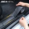 3D DIY Car Sticker Protector Strip Black Carbon Fiber Auto Door Edge Sill Trunk Guard Anti Collision Scuff Protection