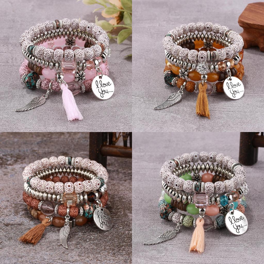 - Браслет из бусин Женский браслет Ювелирное изделие для вечеринки Подарок