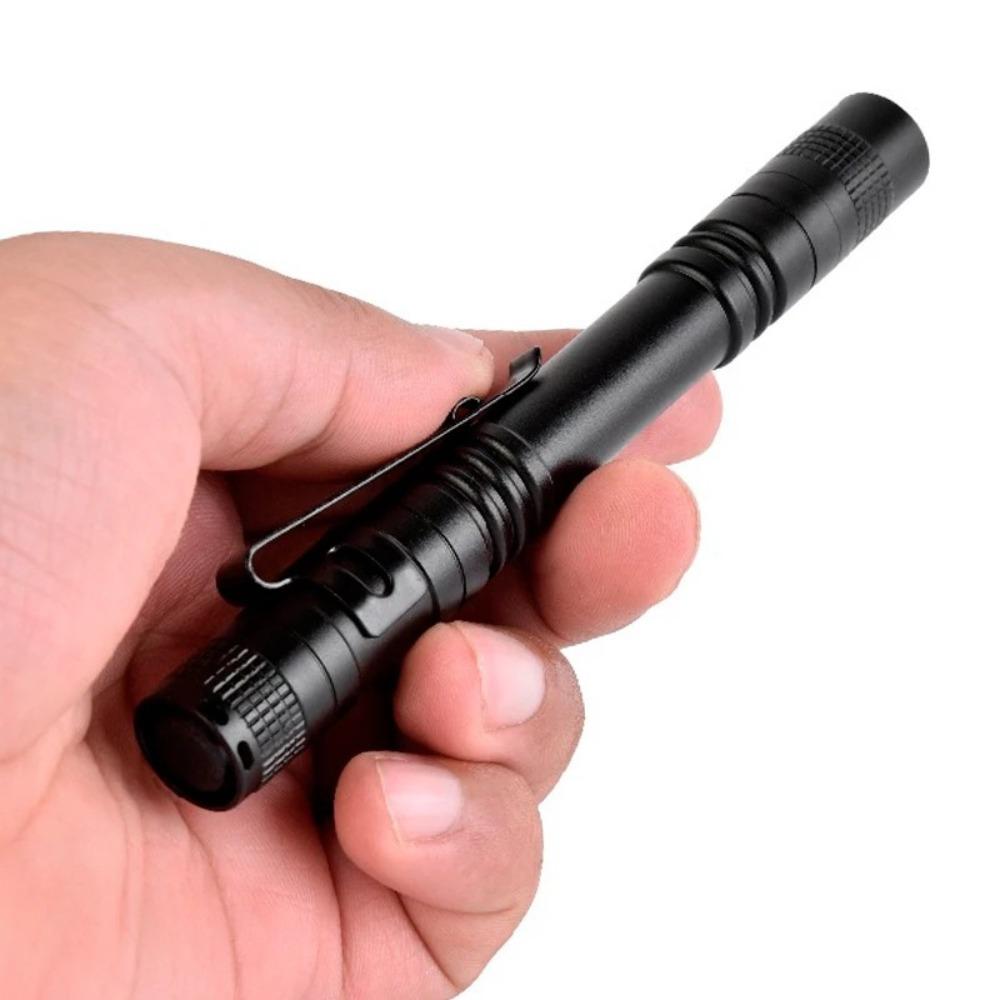 Waterproof LED Flashlight Portable Strong Light Flashlight Torch Light Small Flashlight  Outdoor