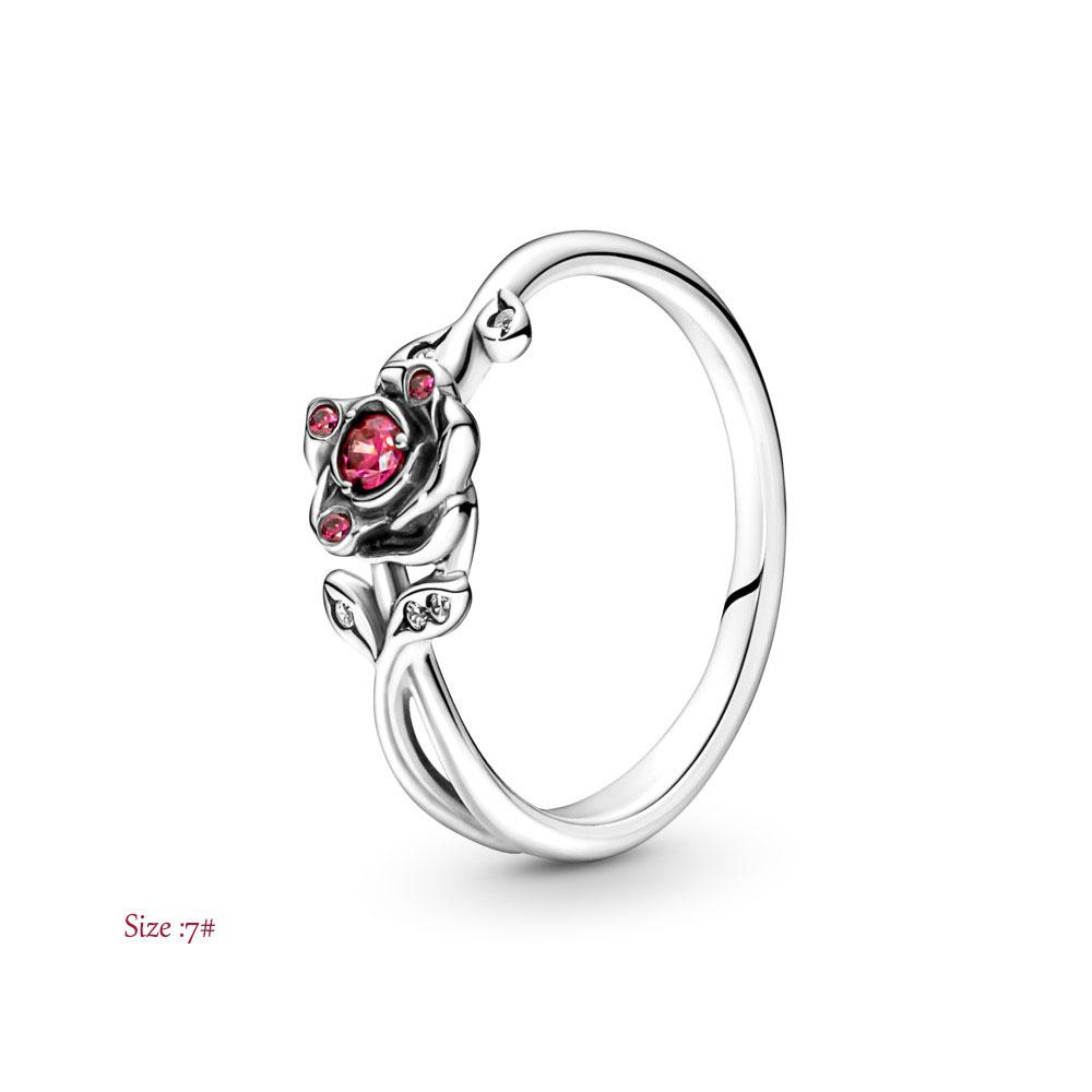 Новое серебряное ожерелье с подвесками в виде сверкающего красного сердца в виде ореола в виде красного сердца для женщин в подарок, ювелирные украшения своими руками