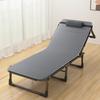 GIANXI Summer Outdoor Rollaway Bed Simple Office Rollaway Chair Nap Bed Cotton Padded Recliner Accompanying Cot Camp Bed