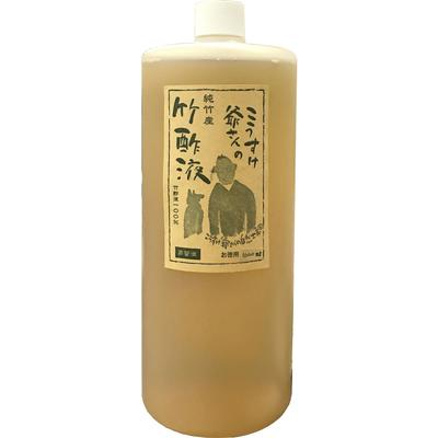 Чистый горный бамбуковый уксус Kosuke Grandpa's Bamboo 100% 1000 мл