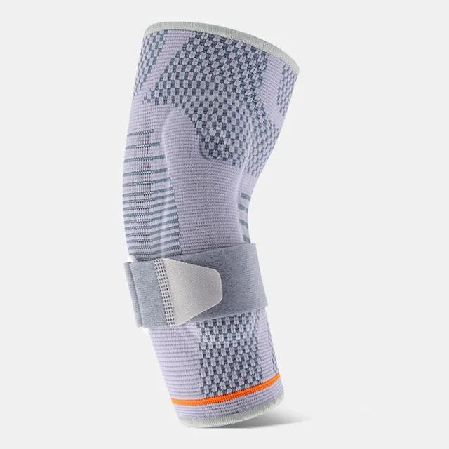 1 Piece 3D Woven Silicone Compression Sleeves Elbow Pads With Strap Adjustable Unisex Elastic Elbow Brace Arm Sport Support