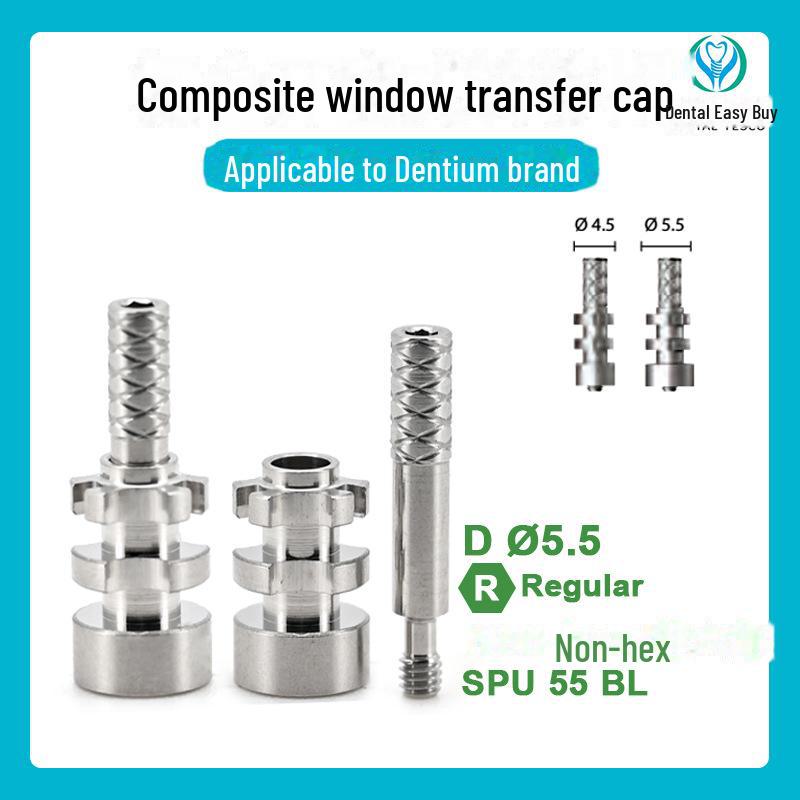 Universal Dentium Composite Open Transfer Implant Substitute Impression Cap