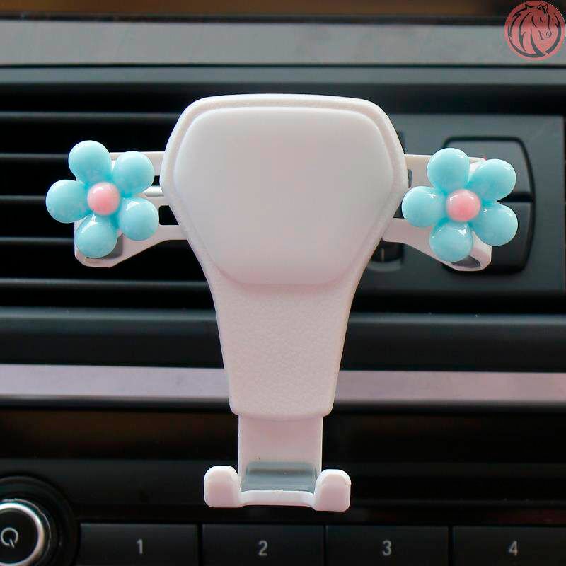 Mobile Phone Car Mount 2025 New Model for Women, Creative High-End Car Holder for Girls, Cute and Stylish
